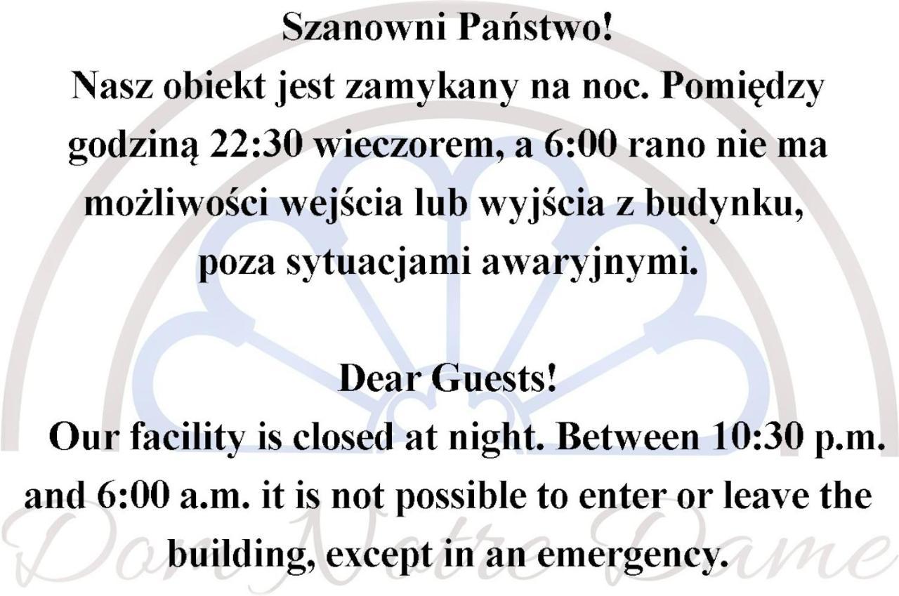 Dom Notre Dame Bed and Breakfast Breslavia Exterior foto